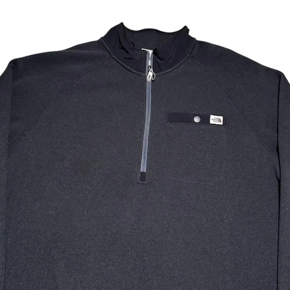 The North Face Gordon Lyons 1/4 Zip Fleece Sherpa Lined Pullover Sweater Men 2XL